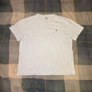 Polo by Ralph Lauren Light Gray Men's Tee